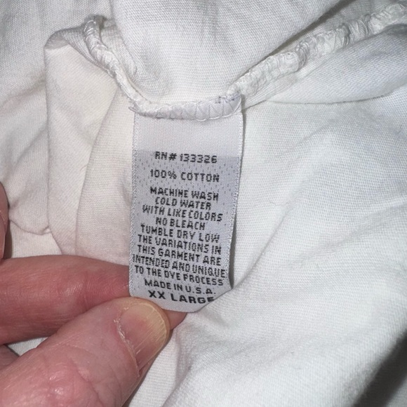 ORIGINAL RETRO BRAND Palm Springs Antique White Shirt XXL - Picture 3 of 6